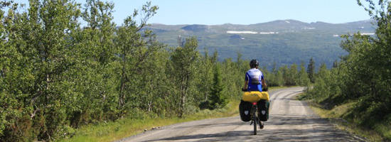 Mit dem Fahrrad durch Skandinavien